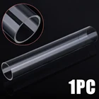 1 шт. прозрачная акриловая труба трубка из плексированного стекла люцита, внешний диаметр 50 мм, внутренний диаметр 43,75 мм, резервуар для воды, прозрачные фитинги, стеклянные трубы, акриловые трубки