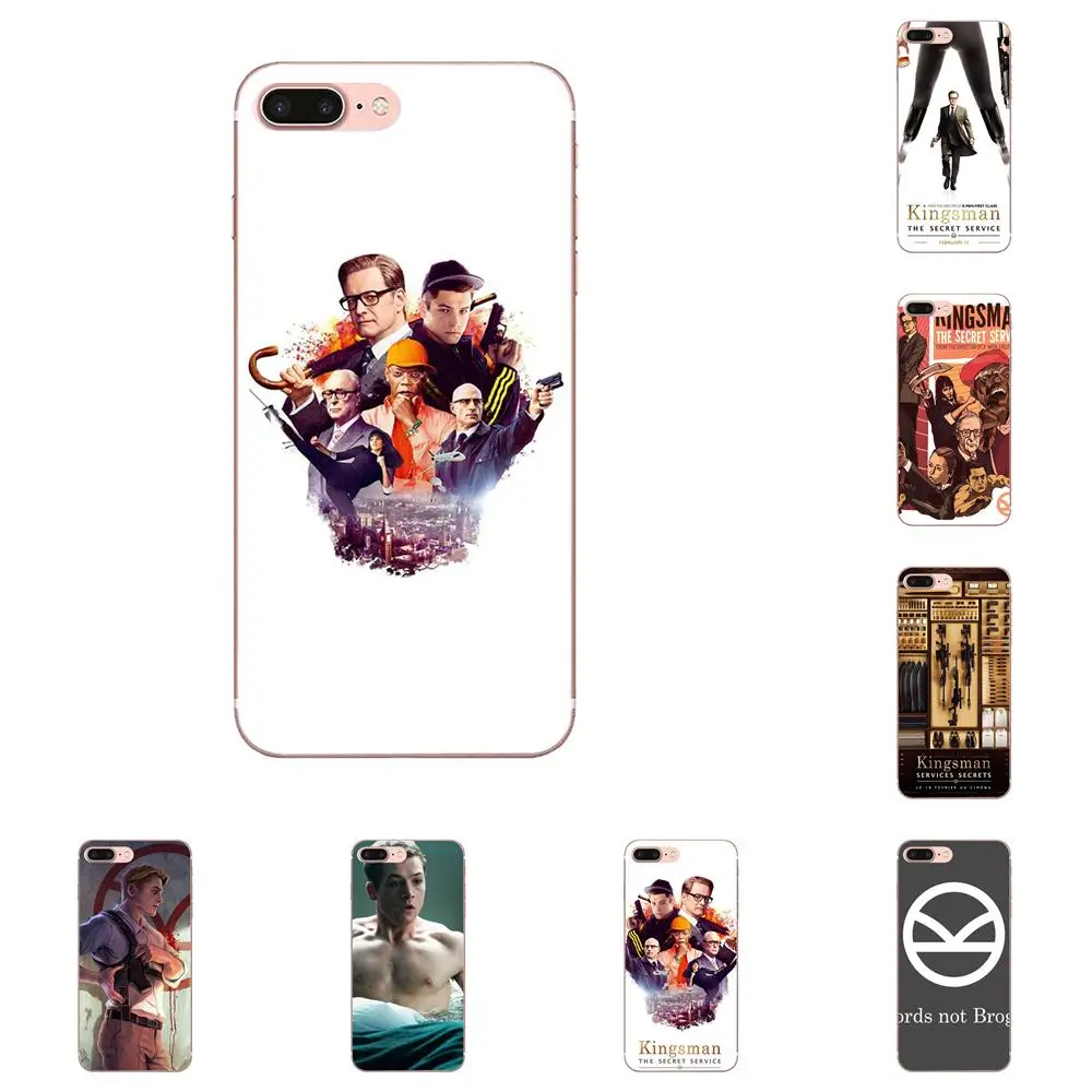 Для Apple iPhone 4 4S 5 5C 5S SE 6 6S 7 8 Plus X XS Max XR мягкая розничная продажа Новая мода Kingsman