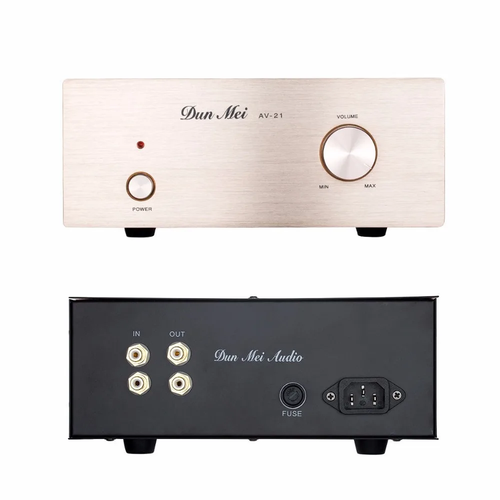 Nobsound новейший 6N11/12AU7 вакуумный трубчатый предусилитель HiFi буфер стерео аудио