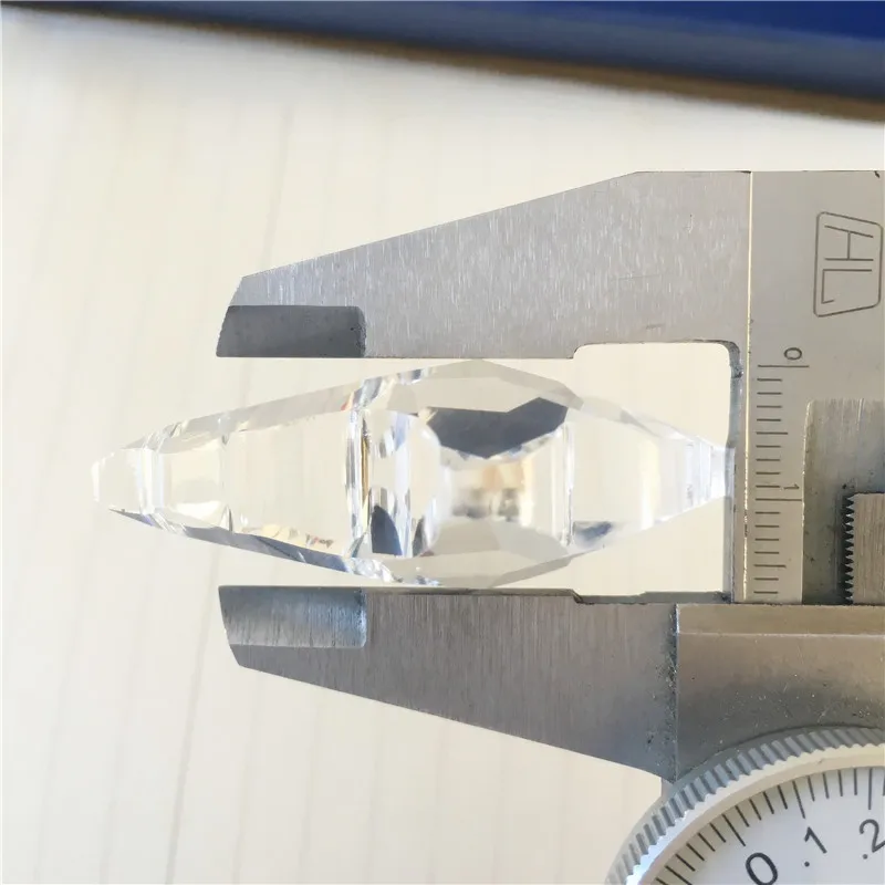 

100units 50*41*18mm Transparent Color Anchor Drop Hanging Accessories Glass Drop Pendants For Crystal Chandelier Prism Lighting