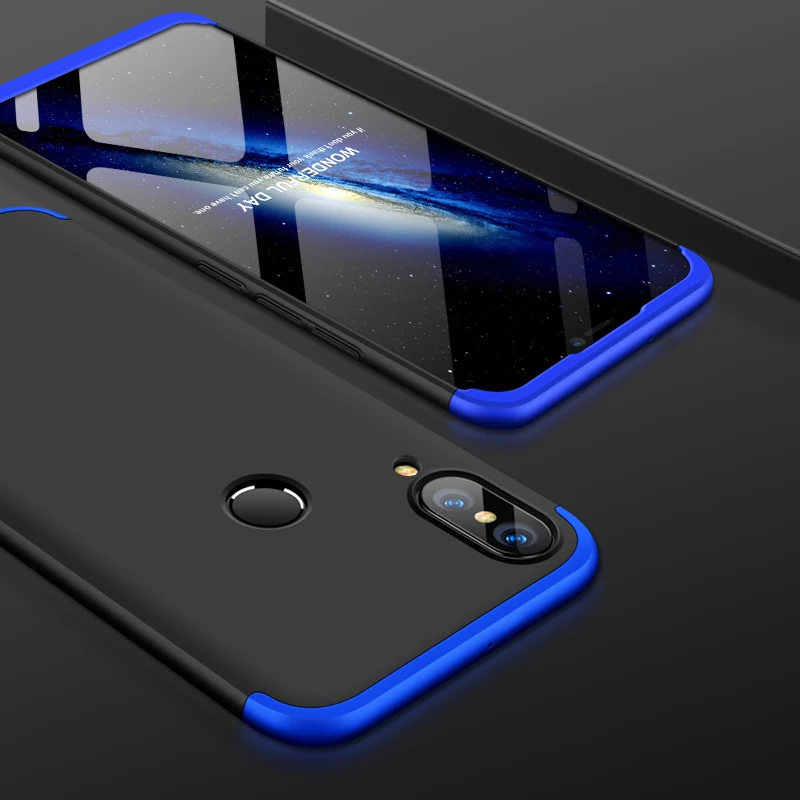 Чехол для Honor 8X чехол Huawei 8 X с полным покрытием корпуса на 360 градусов закаленным