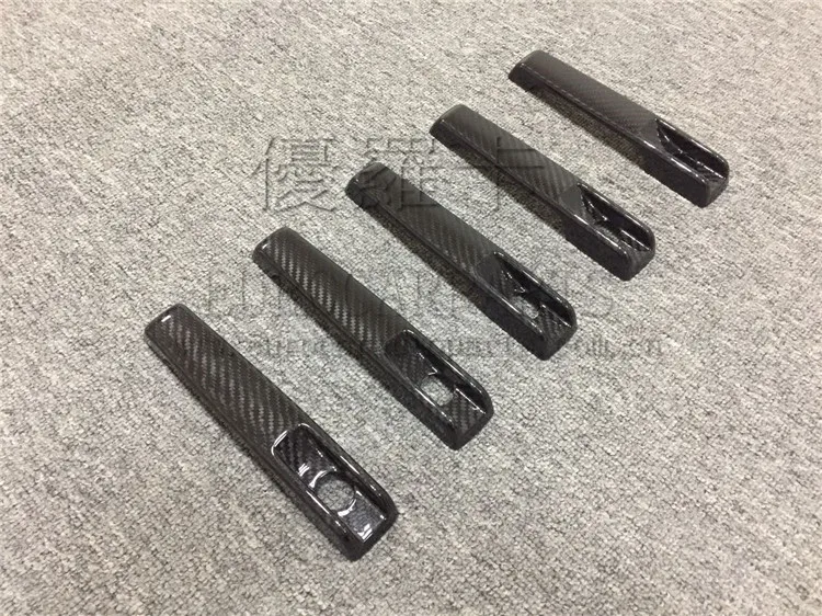 G класс w463 углеродистая накладка на дверную ручку для G63 G65 G500 G350 углеродистая накладка на дверную ручку