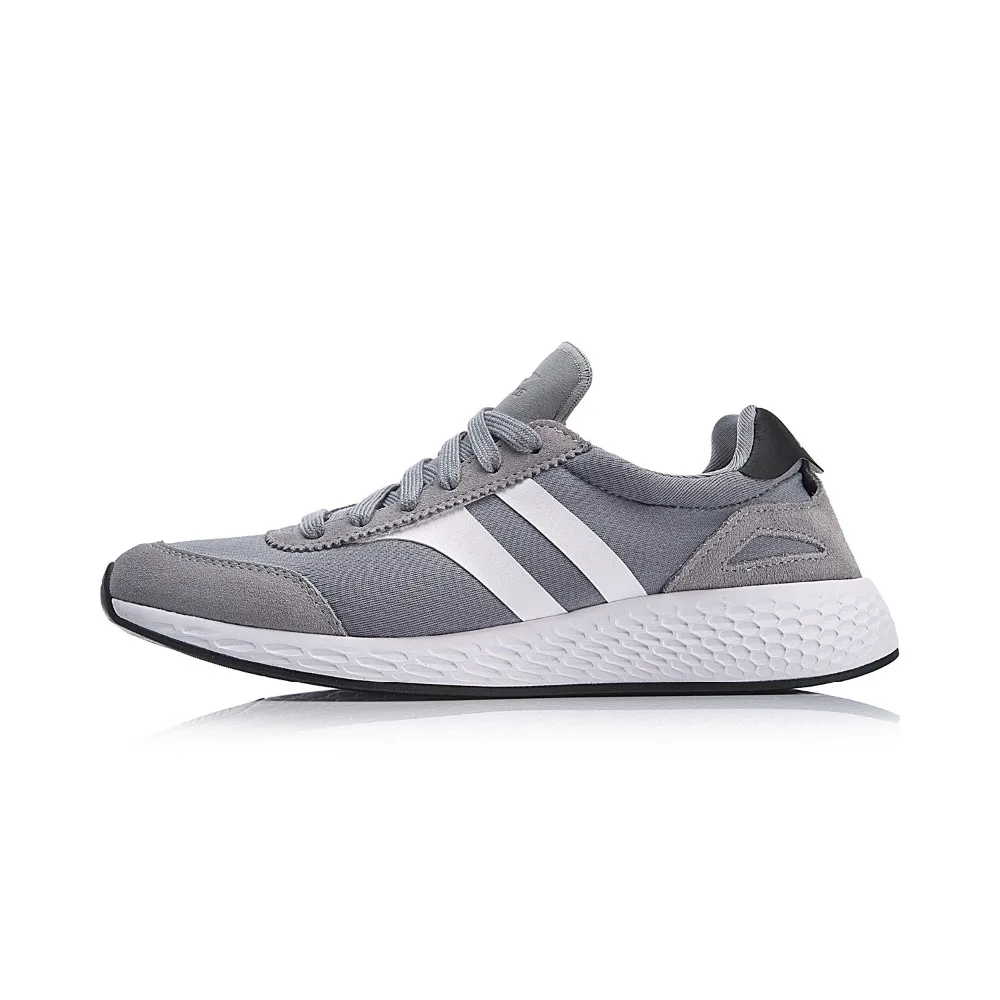 Li Ning Для мужчин LN в полоску классический образ жизни обувь светильник Вес