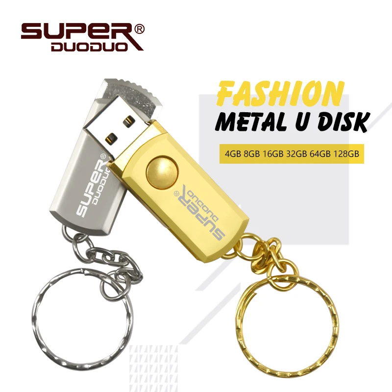 Прочная ручка привода металлический USB флеш накопитель 16 Гб оперативной памяти 32