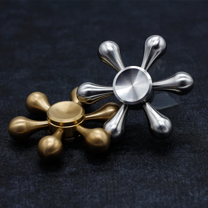 Колесо обозрения рука Spinner Непоседа игрушки латунь EDC сенсорными фокус счетчик