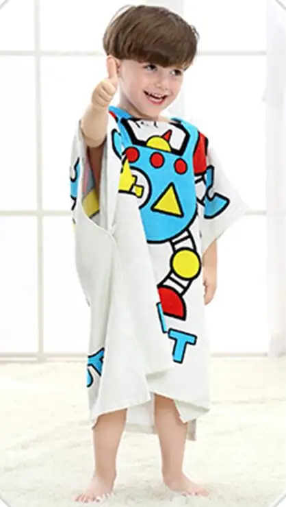 10 шт. DHL банные халаты с рисунками из мультфильмов Белоснежка динозавр панда