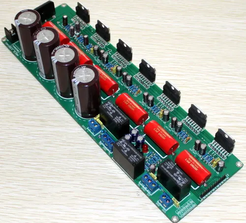YJ 5,1 TDA7294 Плата усилителя двойной AC24V-0-24V 5*80 Вт+ 160 Вт сабвуфер лучше TPA3116