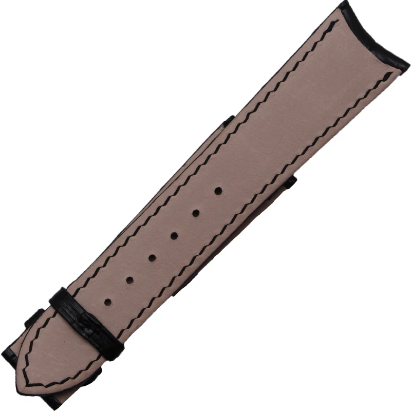 Ремешок Аллигатор для наручных часов роскошный брендовый браслет с изогнутым