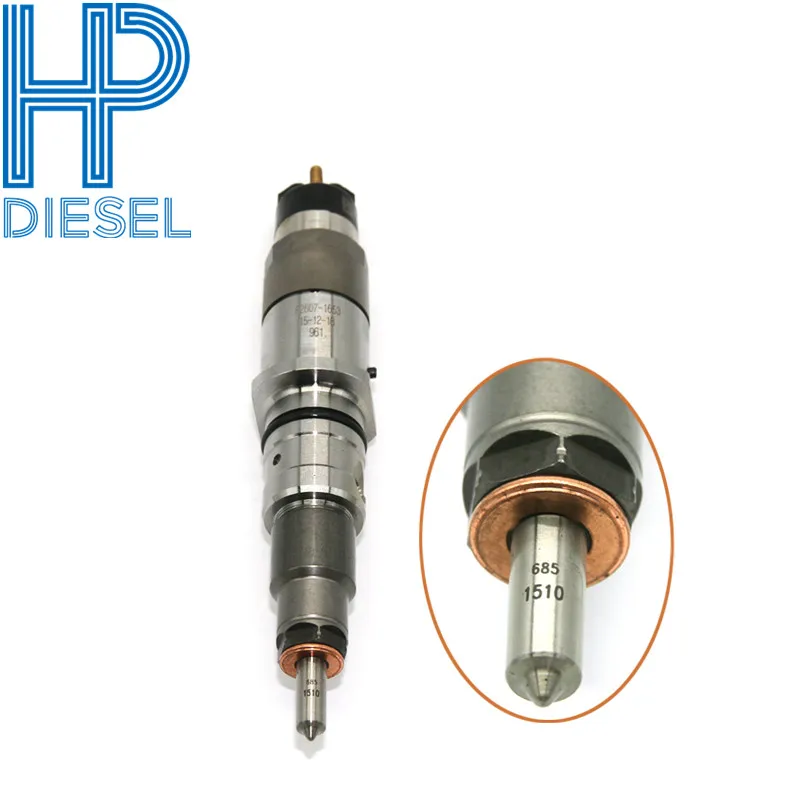 

Common Rail Injector 0445120059 For Komatsu PC200-8 Hyundai HL770-7A Cummins SAA6D107E-1, fuel injector assembly 0 445 120 059