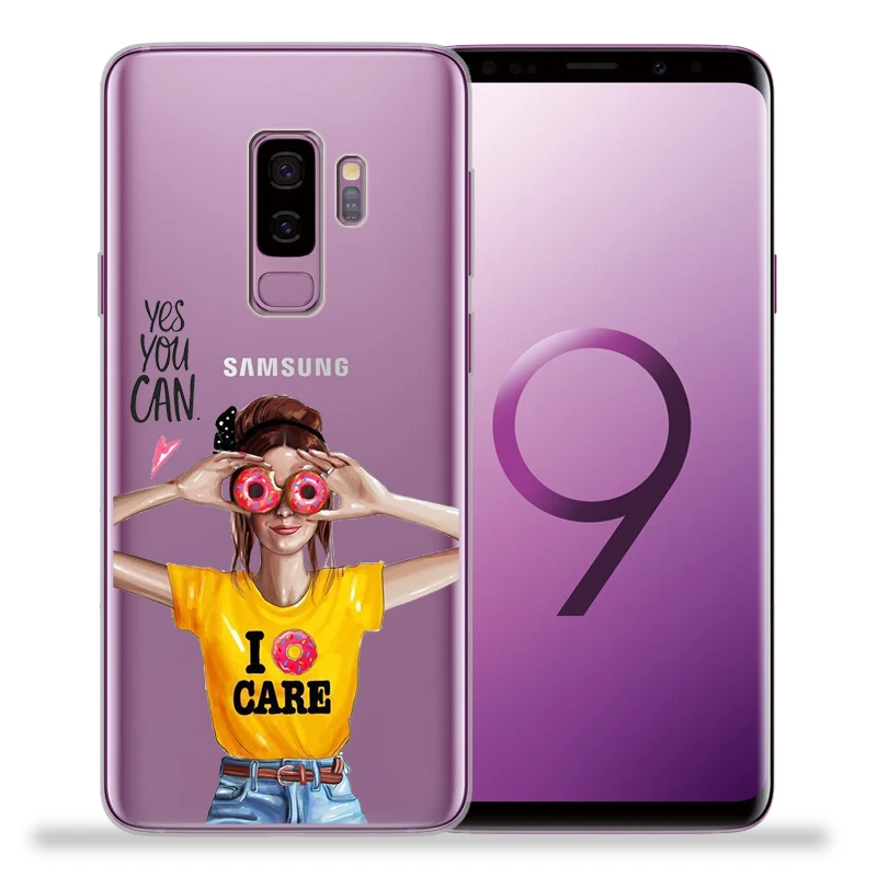 Модный чехол для телефона Super mom Dad Girl Samsung Galaxy S9 S8 S10 Plus S7 S6 Edge Lite Note 8 9 Funda Etui|Бамперы|