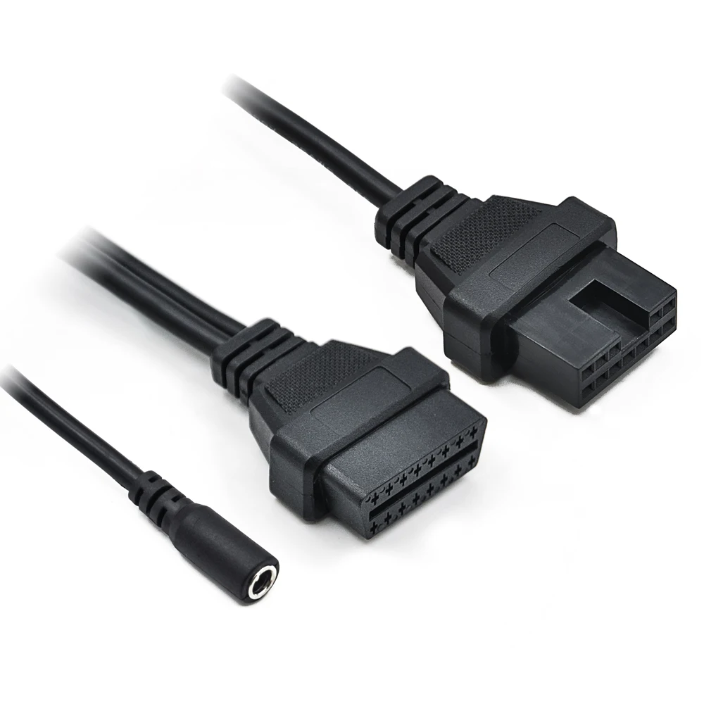 Для Mitsubishi 12 Pin до 16 контактный разъем OBD 2 Диагностика расширения инструмент в