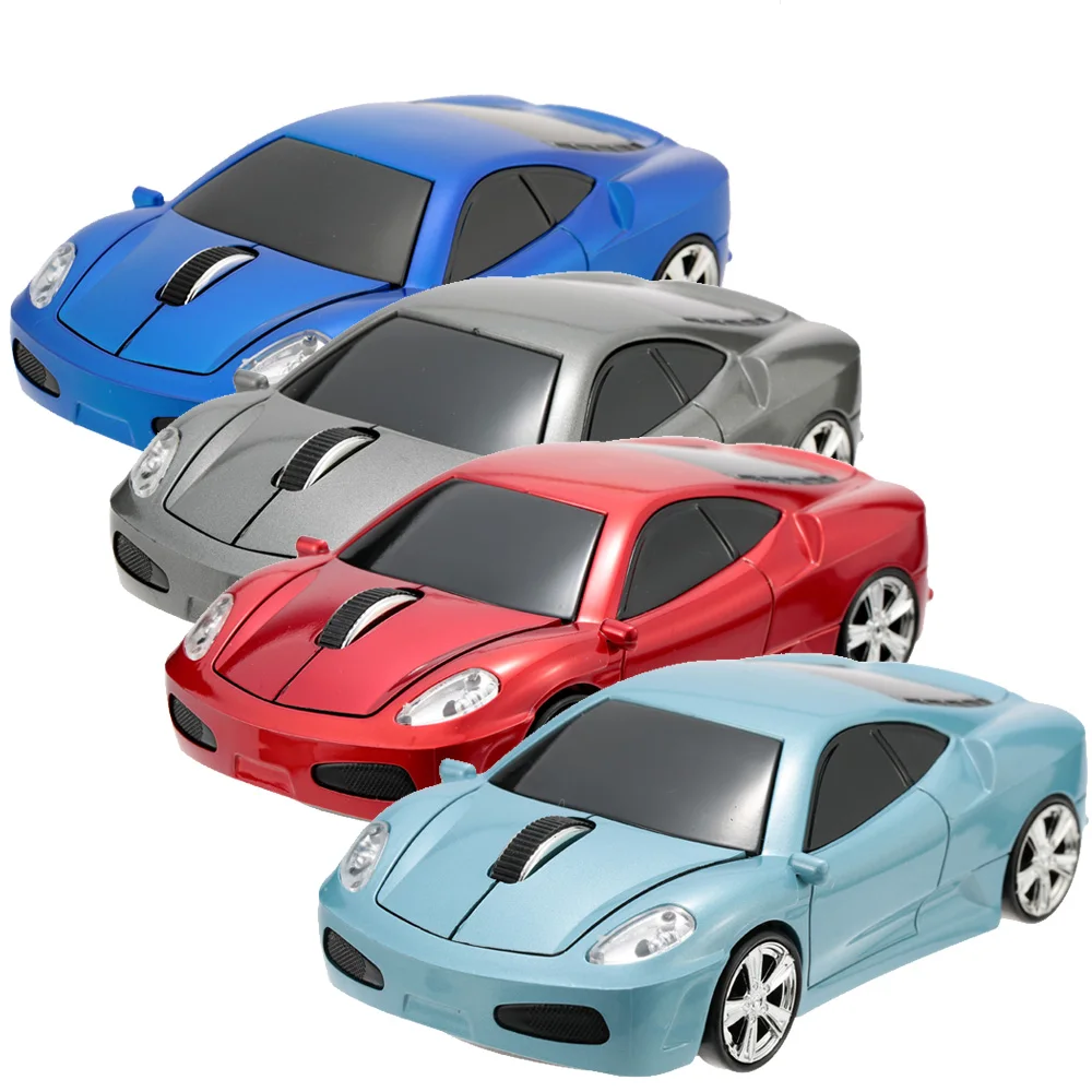 2 4 GHz беспроводная мышь компьютерная гоночная Автомобильная оптическая USB