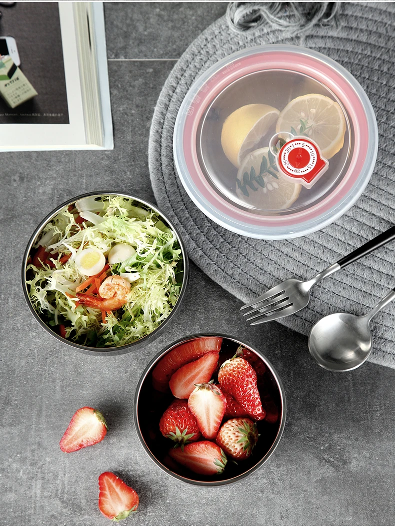 ONLYCOOK 304 миска из нержавеющей стали Ramen миска маленькая миска для супа купить 2 получить 1 ложку