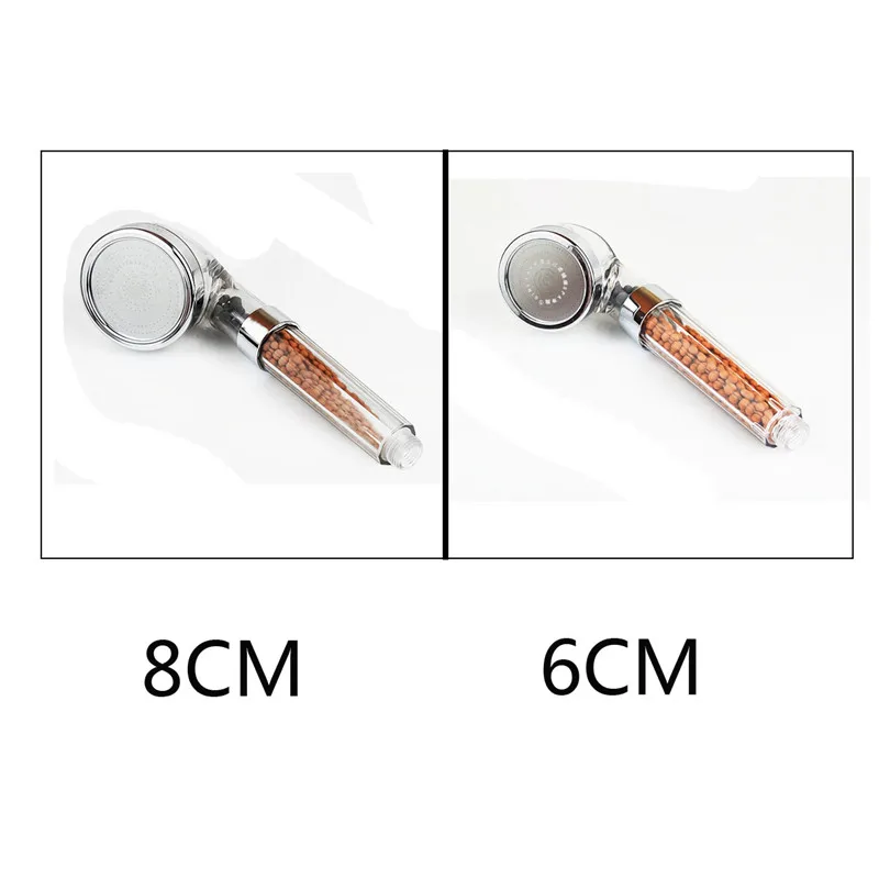 1 шт. ручная Душевая насадка для душа спа анион водосберегающая с 2 цветами