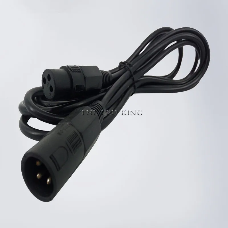 Кабели DMX 3 контакта dmx Входное и выходное сигнальное соединение 1 м/2 м/5 м/10 м 15 20 30 50
