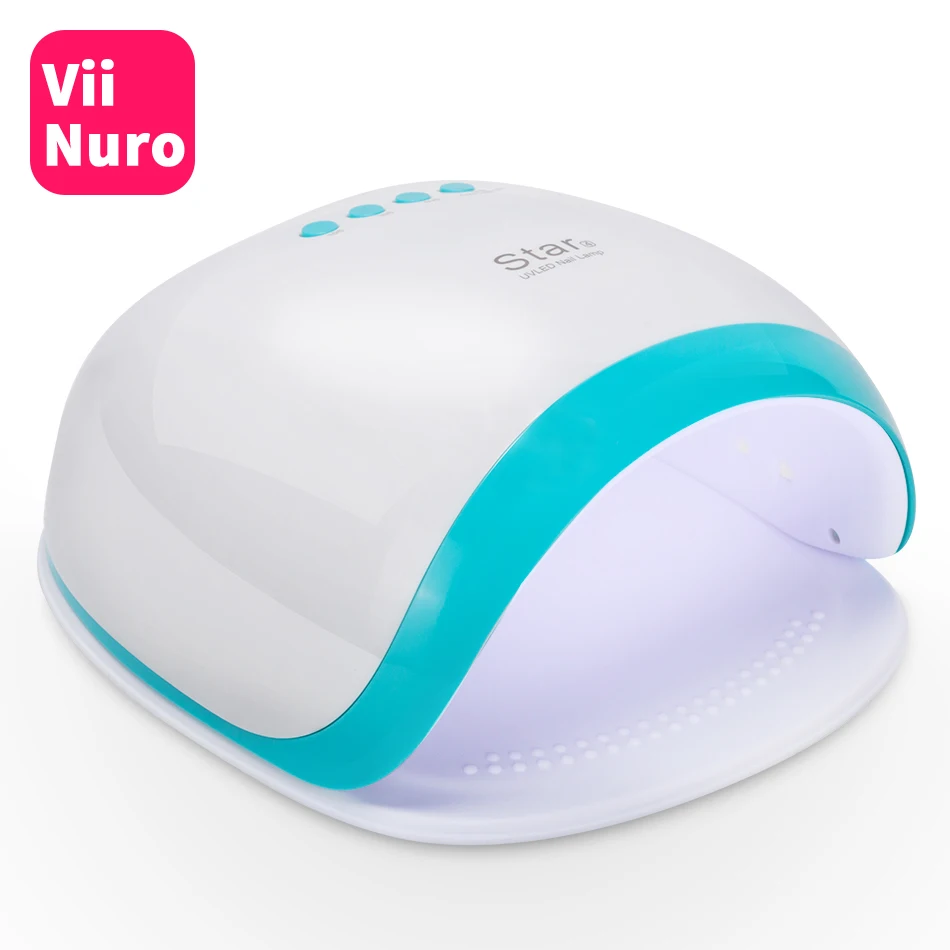 ViiNuro 60 Вт звезда 4 профессиональная лампа для ногтей сушки гель лака все маникюра