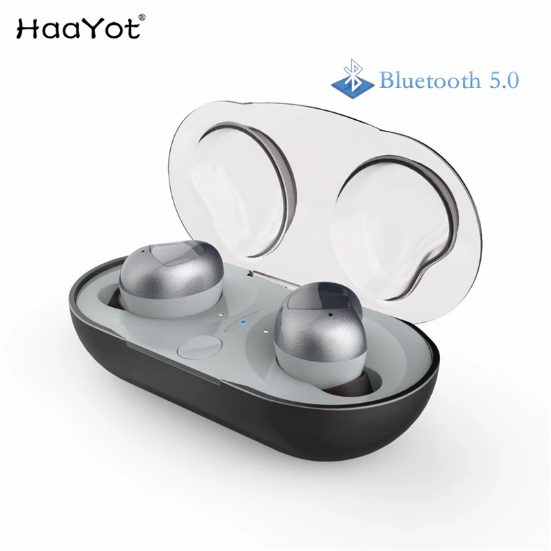HAAYOT TWS магнитные мини беспроводные наушники водонепроницаемые спортивные Bluetooth 5