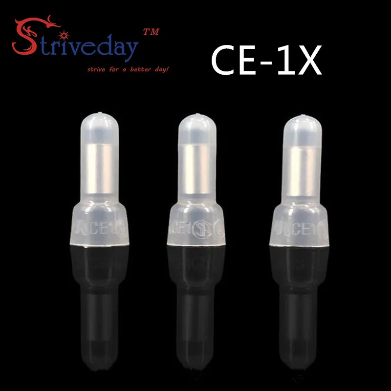 1000 шт./лот соединитель провода клеммы пустышки линия крышка алюминиевый CE1X