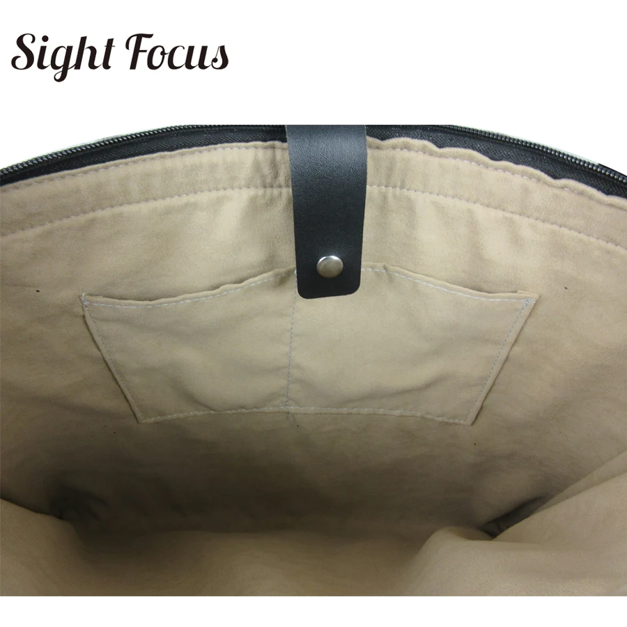 Портфель Sight Focus серый из фетра легкий портативный мягкий для ноутбука | Багаж и