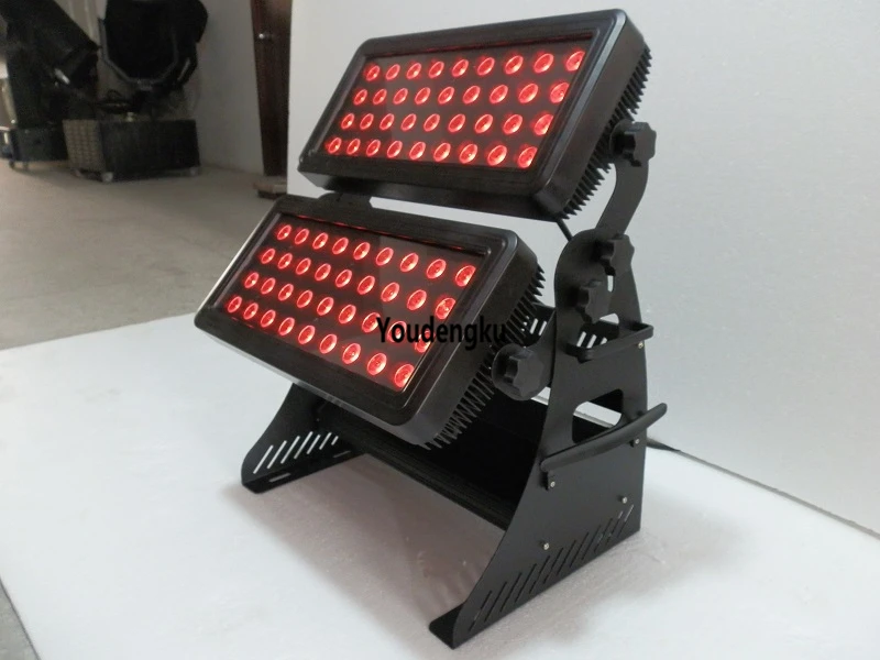 10 шт. 72 led город цвет мыть свет открытый x Вт проектор настенная шайба RGBW ip65 | Лампы