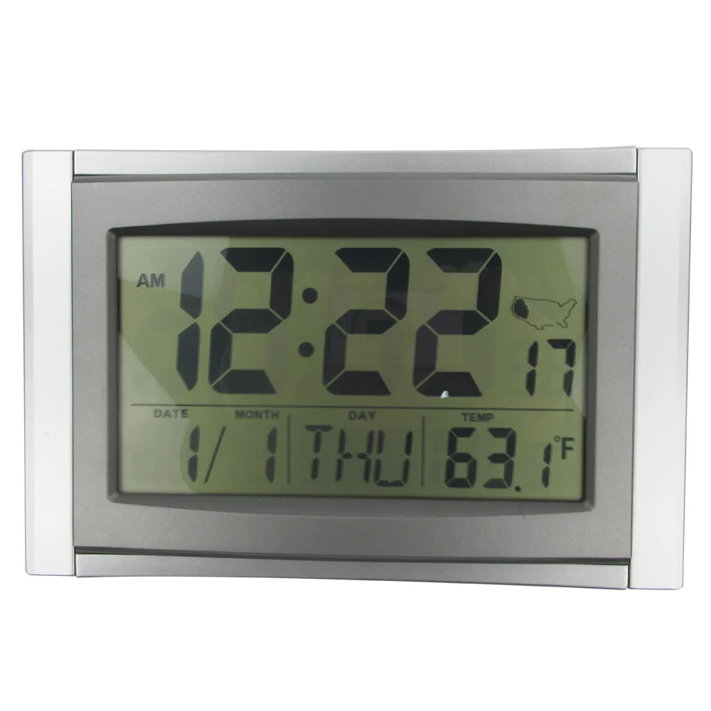 Atomic Alarm Digital Clock 5 in 1 LCD Radio La Crosse Techno