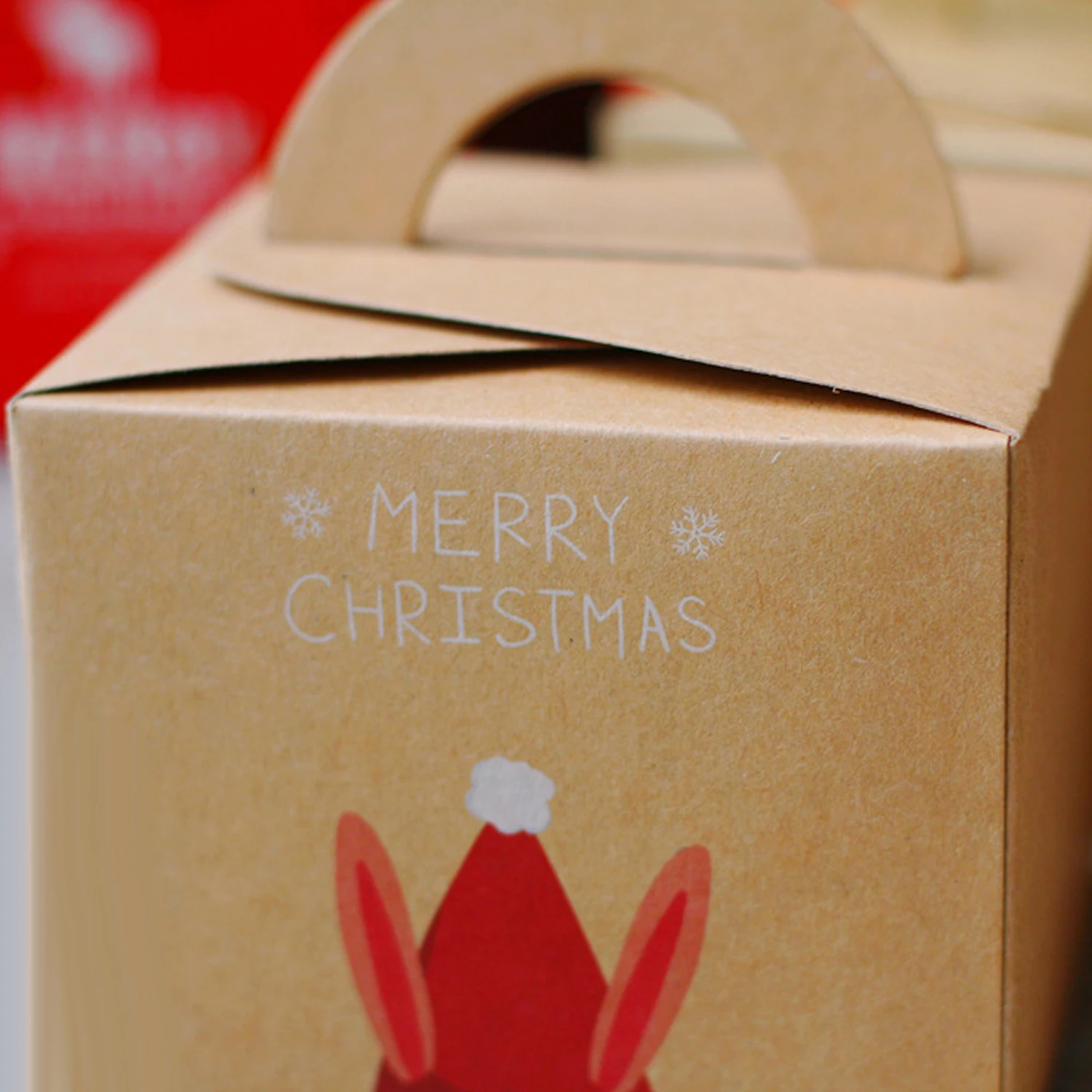 Behogar 10 шт. различных кабельных наконечников Стиль Веселое Рождество Яркие фрукты