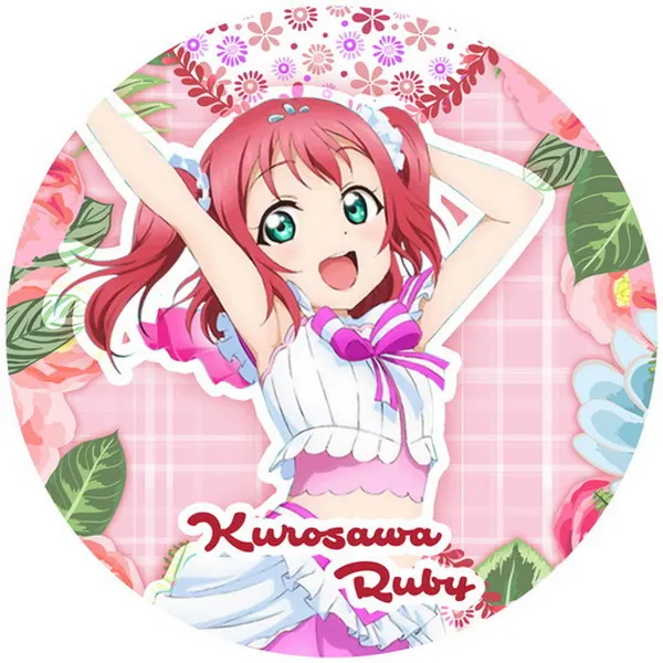 Домашний текстиль Love Live!Sunshine! Аниме Kurosawa Ruby 15 7 дюймов микро замшевая ткань