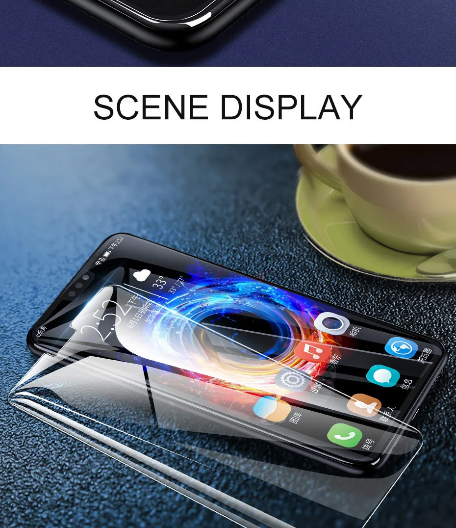 H& A 4 шт полное покрытие из закаленного стекла для huawei Honor 10 9 20 Lite 8X стекло для Honor 7A 7C 8A Pro 10i 20i защита экрана