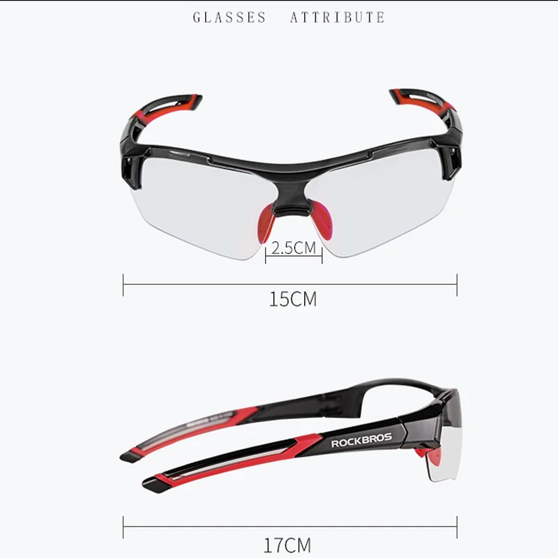ROCKBROS UV400 поляризованный фотохромный унисекс очки для велосипедистов MTB дорожный