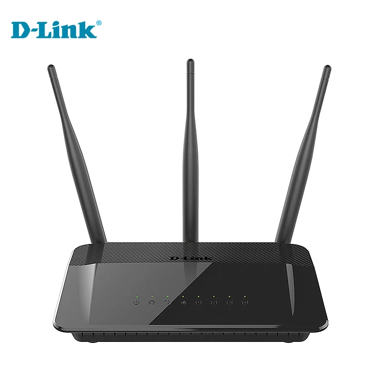 Флэш продажи D Link DIR 809 английский прошивки dlink 2.4 г/5 ГГц 750Mbs три антенны