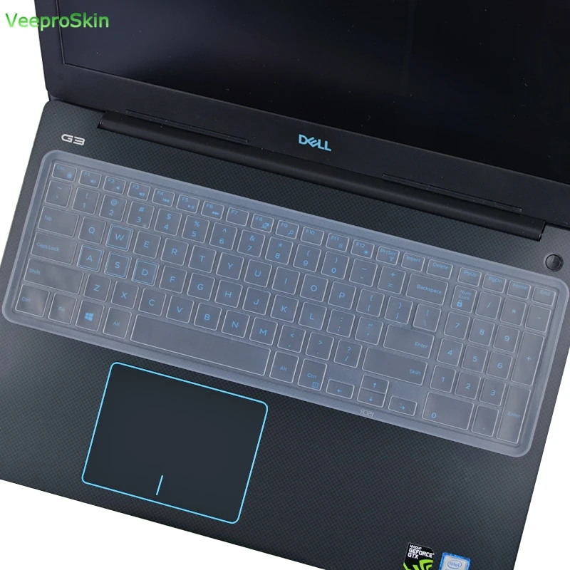 Для 15," Dell G7 7590 7588 15/G7 7790 3779 7790 17,3 дюймов игровой ноутбук силиконовый чехол для клавиатуры ноутбука защитная кожа