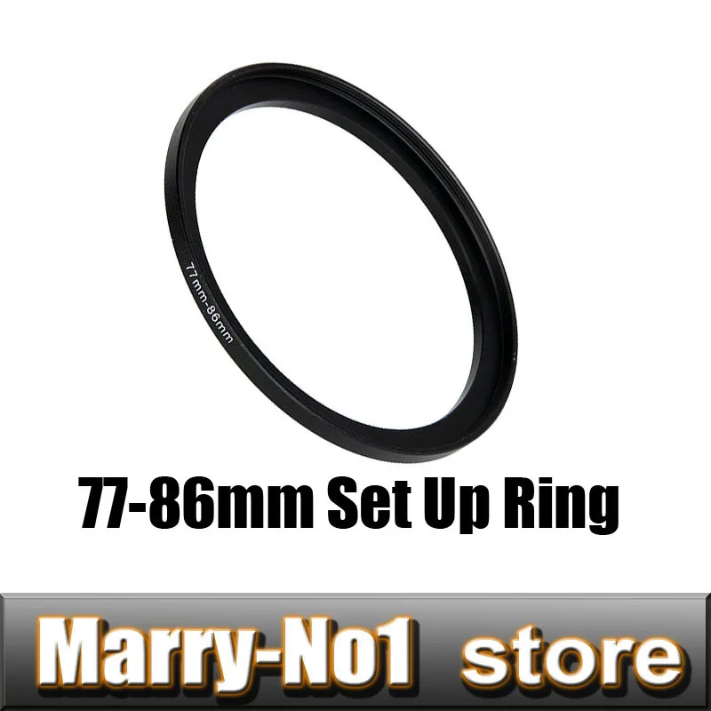

Бесплатная доставка, черное увеличивающее кольцо для фильтра, кольцо для объектива от 77 мм до 86 мм 77 мм-86 мм 77 -86 мм