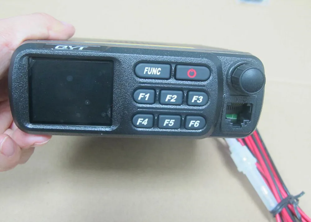 QYT CB 27 портативная рация am радиоприемник станция 26 МГц AM/FM 12/24V 4 Вт ЖК дисплей