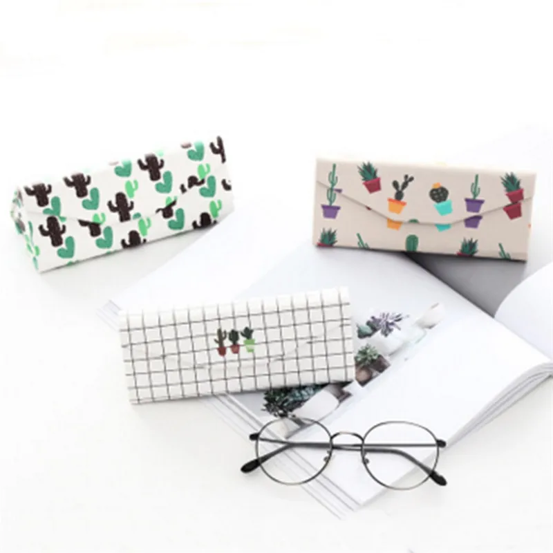 IMIXLOT прекрасный отгибающимся краем солнцезащитные очки чехол переносной