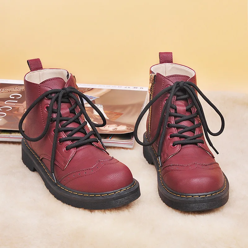 2016 Женщины Ботильоны Мода Мартин Сапоги Снега На Открытом Воздухе Случайные