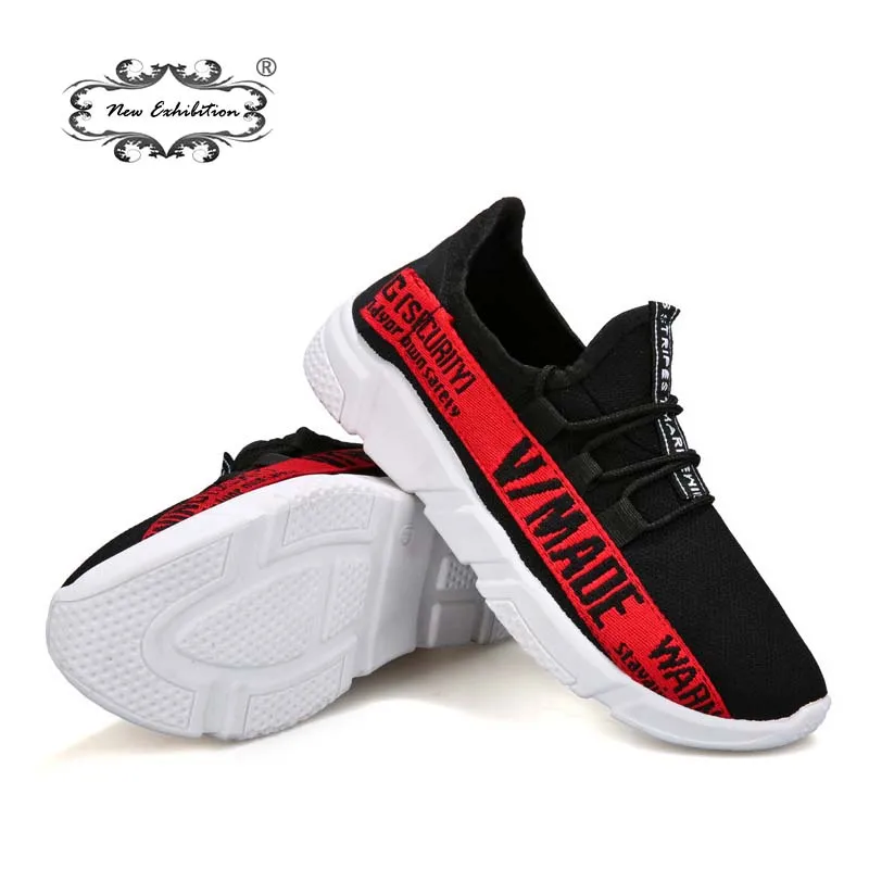 

Мужские кроссовки из сетчатого материала, легкие кроссовки из дышащего материала, повседневные, для прогулок и занятий на свежем воздухе, 2018