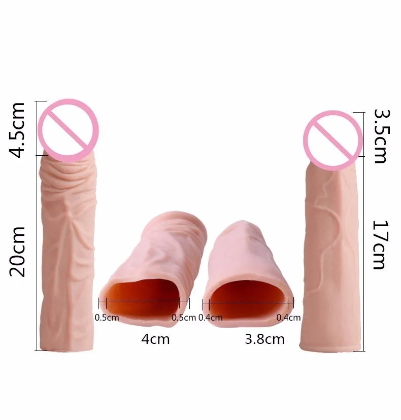 Реалистичный удлинитель для мужского пениса увеличивающий мужской t