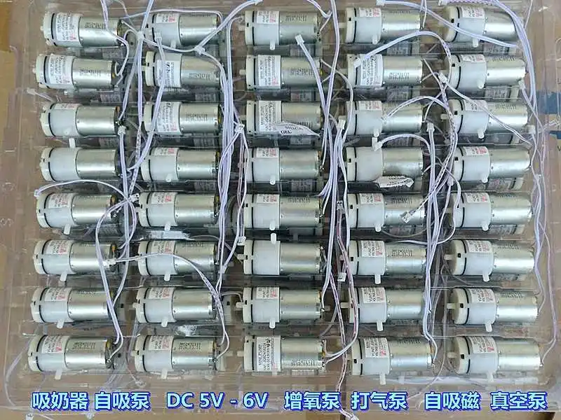 

370 micro vacuum pump negative pressure air mute oxygen pump DC 3.7V 4.5V 5V