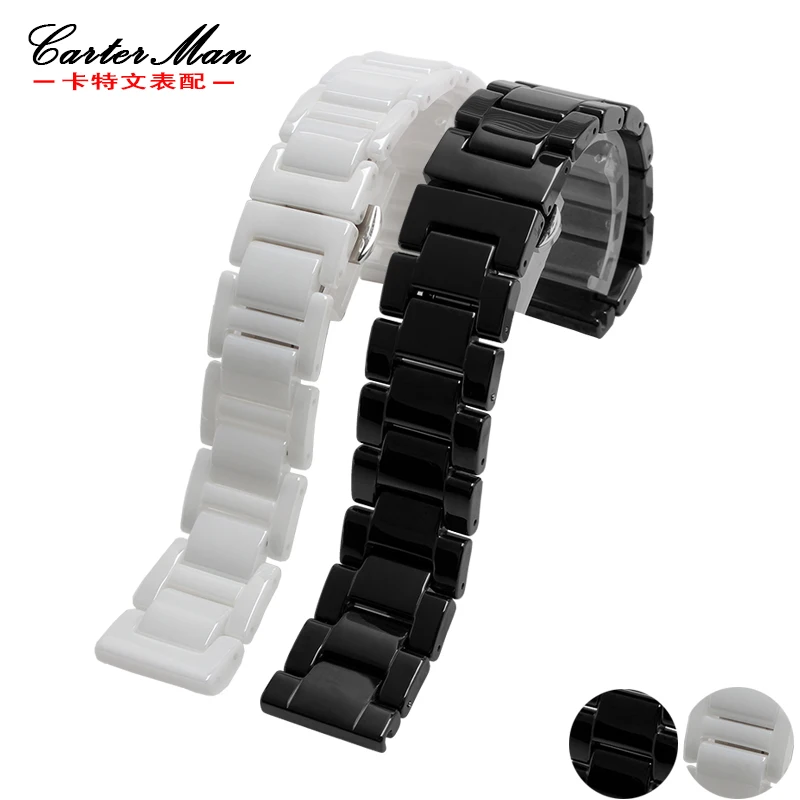 

Ceramic watchband 14mm 16mm 18mm 20mm 22mm watch strap for Sumsang S3 | Withings Activite bracelet