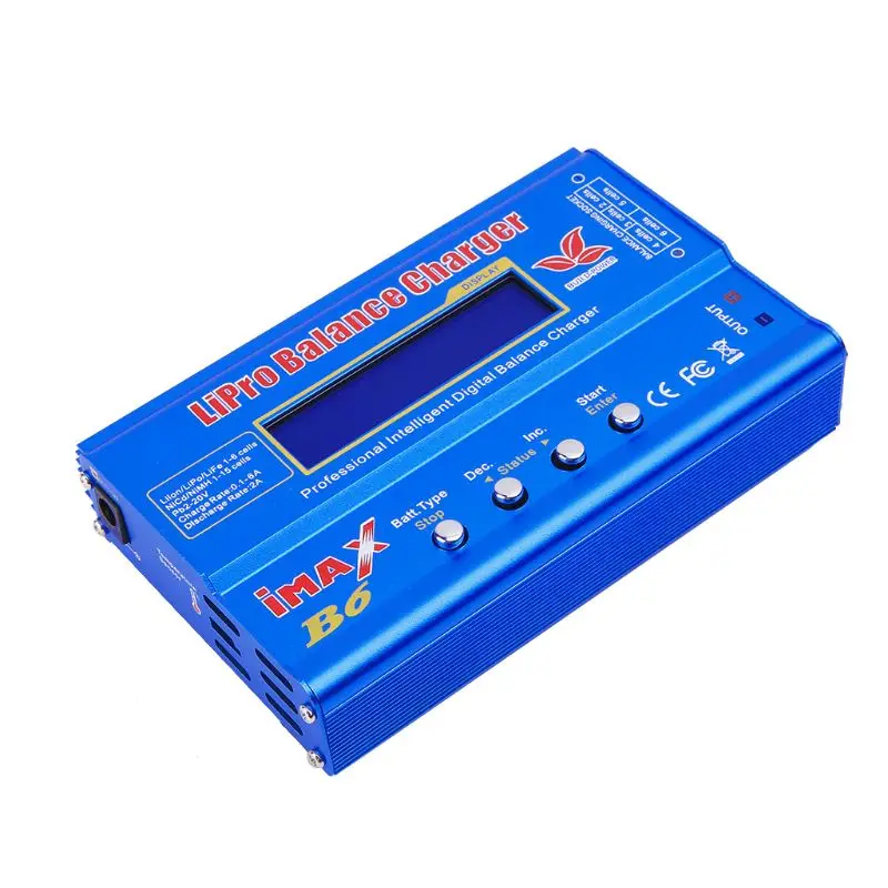 EU вилка для Imax B6 Lipo Nimh Nicd RC Battery Balance Charger Dis charger + AC Adapter | Электроника