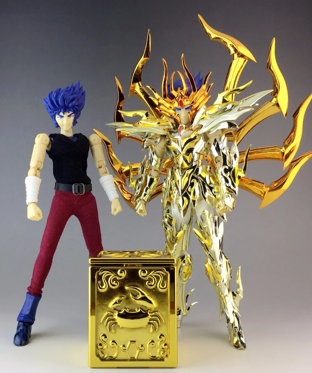 А . е модель Saint Seiya ткань миф EX золото бог рак посмертная маска гладкий или матовая