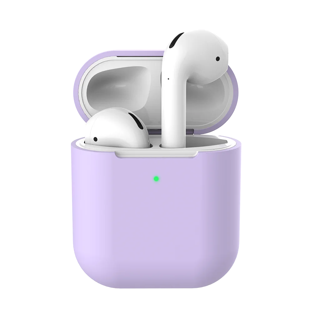 Чехол для наушников для Apple AirPods 2, мягкий силиконовый чехол, беспроводные Bluetooth наушники, защитный чехол для Air Pods, чехол - Цвет: 08
