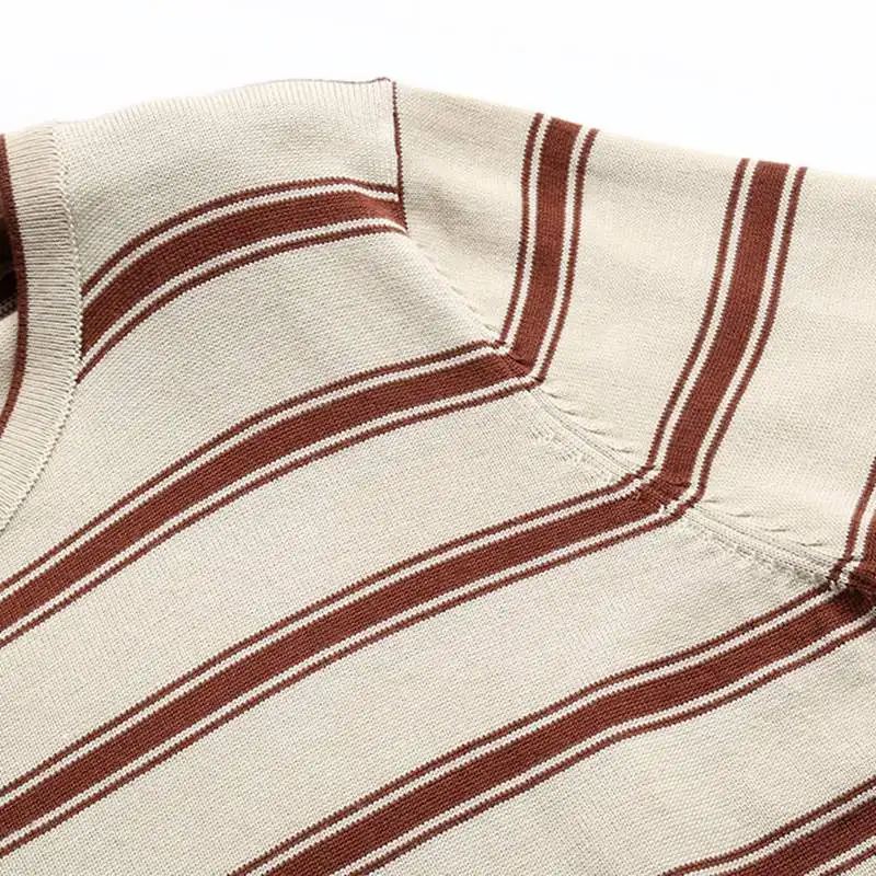 GIGOGOU Spring Autumn Long Dress Women Knitted Pullover Sweater Vintage Black Striped Dresses Sleeve Ladies | Женская одежда