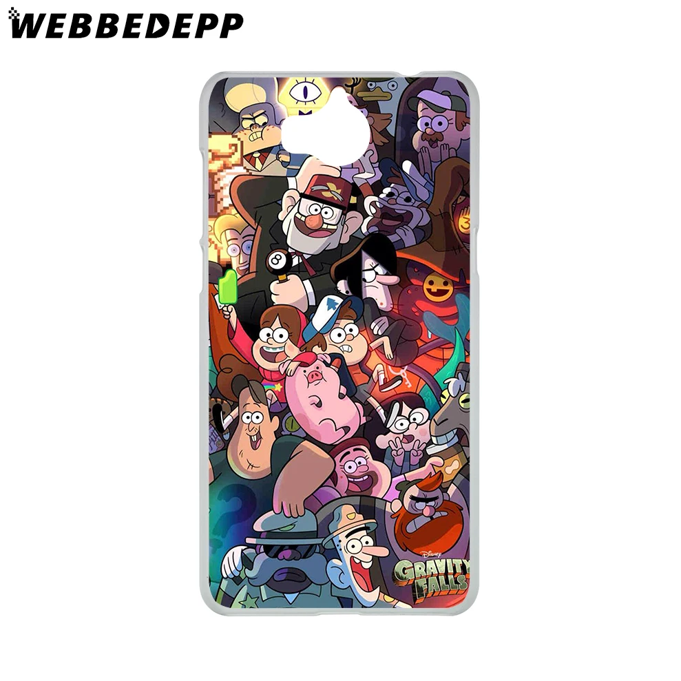 Жесткий чехол для телефона WEBBEDEPP с рисунком Гравити Фолз аниме для huawei Honor Play 9 8 8C 10 Lite 8X 7X 6A 7A Pro 2GB 3GB