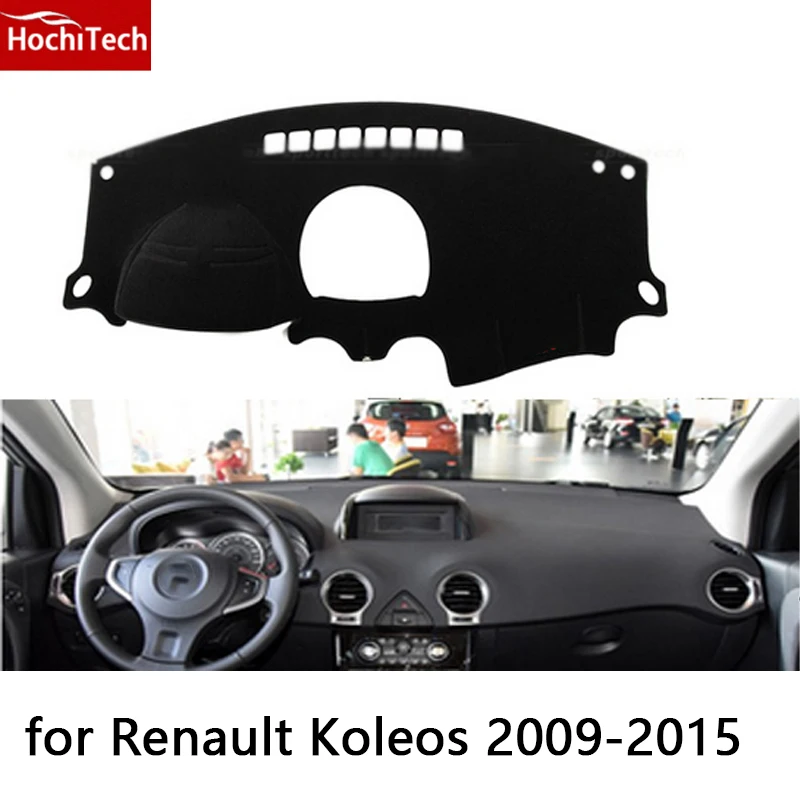 

HochiTech for Renault Koleos 2009-2015 dashboard mat Protective pad Shade Cushion Photophobism Pad car styling accessories
