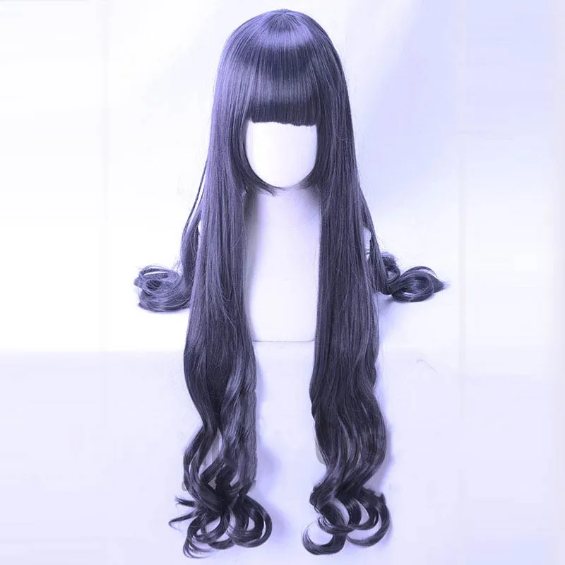 Tomoyo Daidouji косплей парик Новый японский аниме карта Captor Сакура прозрачная кудрявые