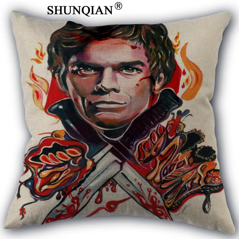 Dexter хлопковая льняная Наволочка на заказ домашние текстильные украшения с одной