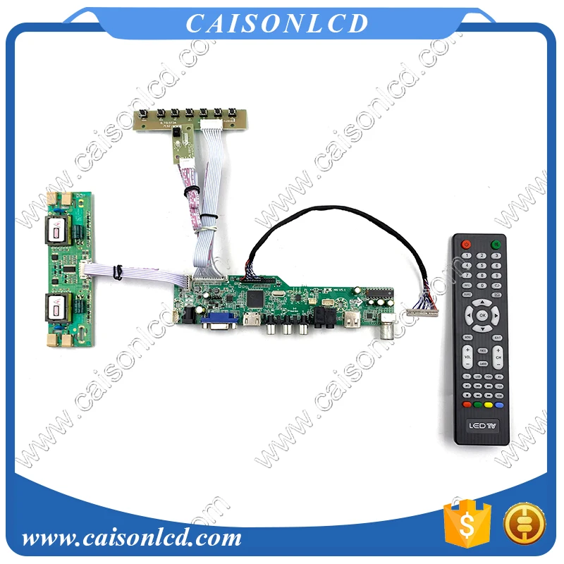 

M6-V5.1 ЖК-дисплей ТВ поддержка плата контроллера VGA Аудио AV USB ТВ для 10,1 дюймов 1024x768 G121X1-L04 G121XGE-L01 Бесплатная доставка