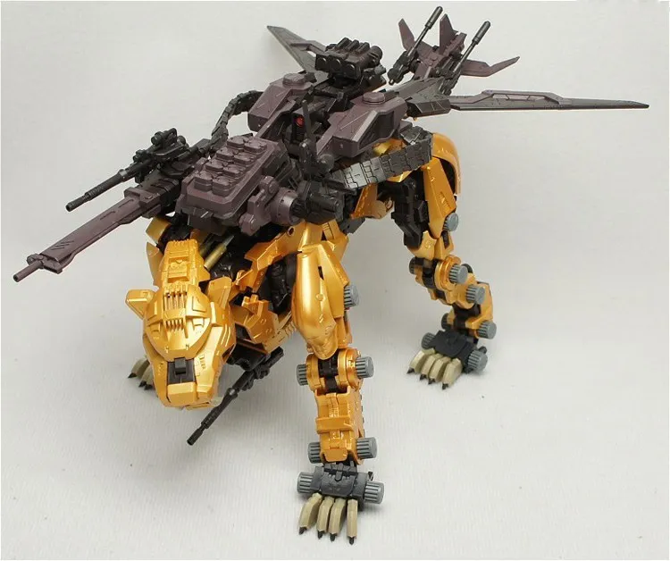 BT 1/72 ZOIDS сабля Тигровая золото собранная модель Gundam Аниме Фигурки игрушки в сборе