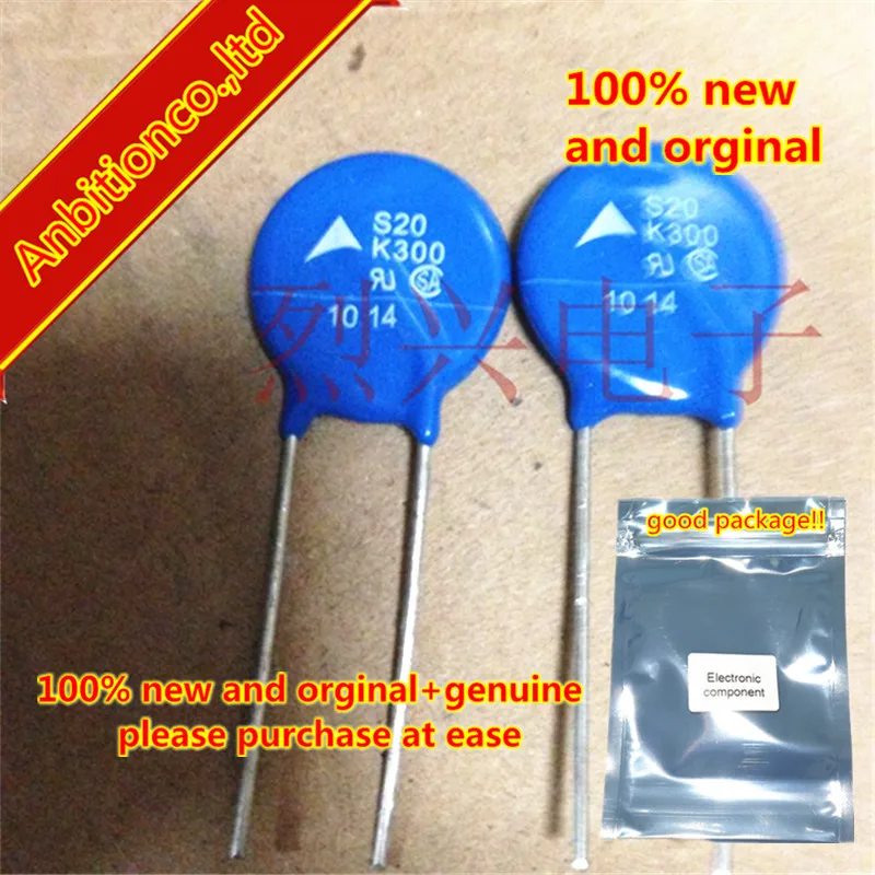 

10 шт. 100% новый и оригинальный S20K300,B72220S0301K101 Варистор в наличии